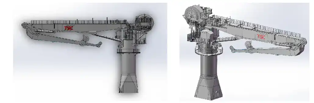 AHC crane Complete ISO quality system