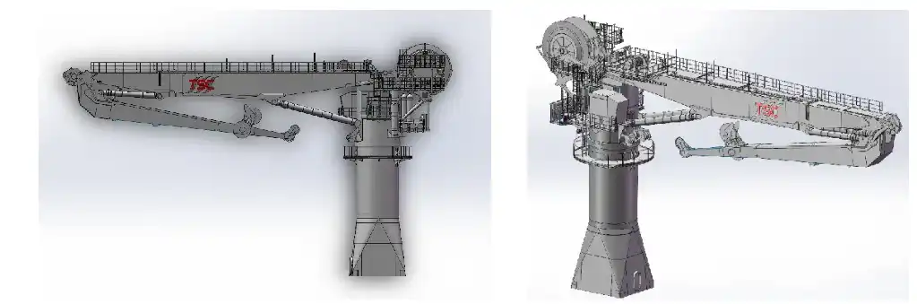 AHC crane Complete ISO quality system