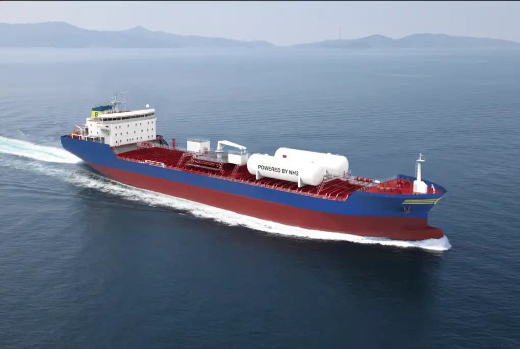 Ammonia Fuel System Ensures proper ventilation in hazardous areas