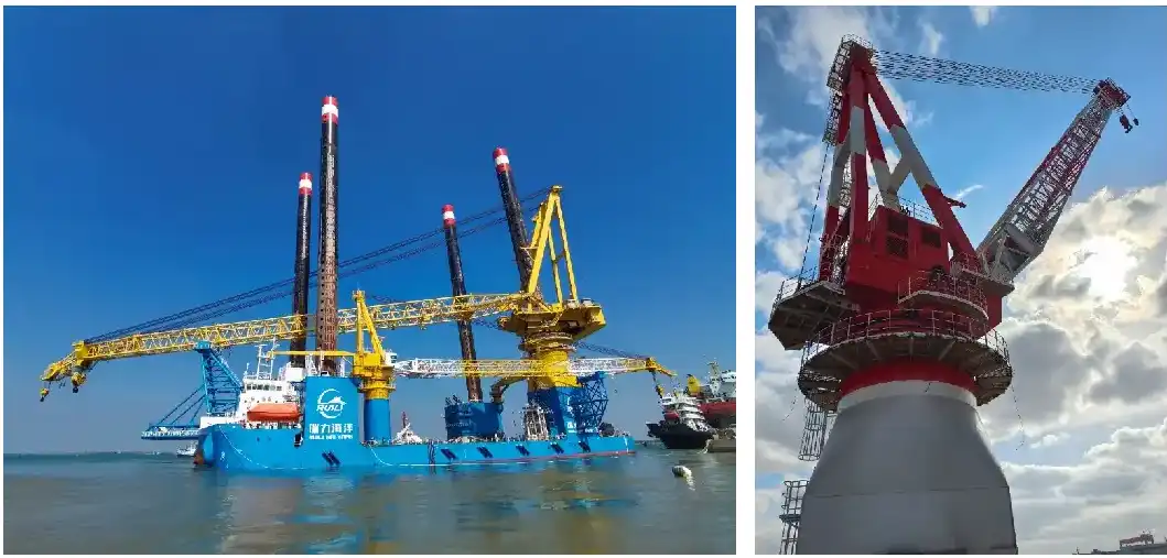 Slew-bearing Crane-wire Rope Luffing Crane Best weight to capacity ratio of its class