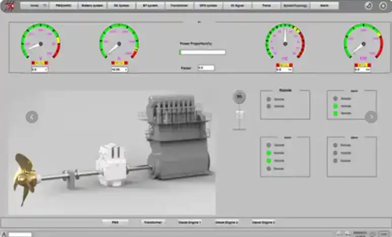Marine Hybrid Power System  Energy Management System