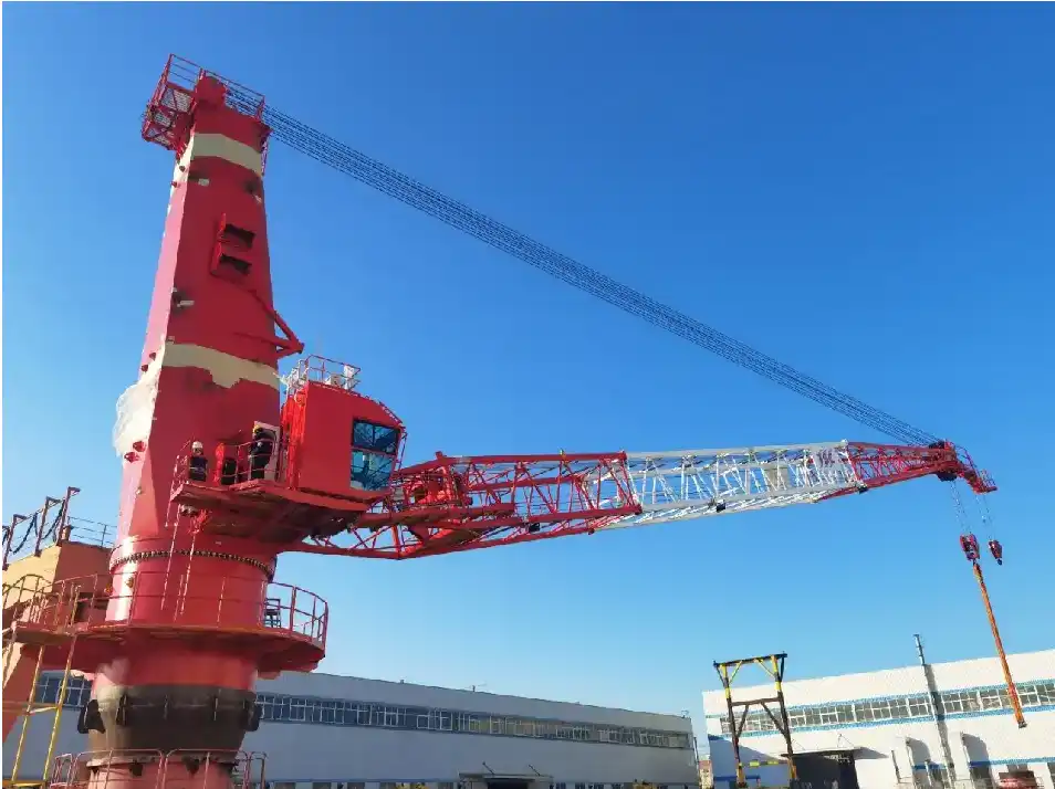 marine crane Compact design for versatile applications marine crane Compact design for versatile applications