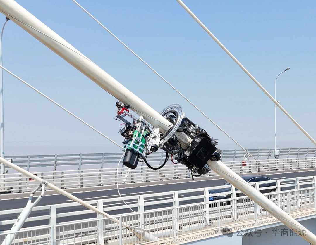 "Mechanical Gecko" Intelligent Repair Robot for Cable-stayed Bridges "Mechanical Gecko" Intelligent Repair Robot for Cable-stayed Bridges