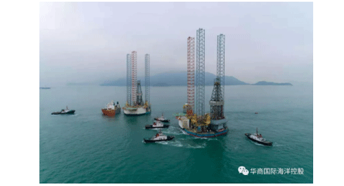 CMIC’s First High Specification Jack-Up Rig set sail for the operating location