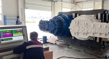 Successful completion of jacking unit prototype test for 1600t WTIV by Zhengzhou Tianshi